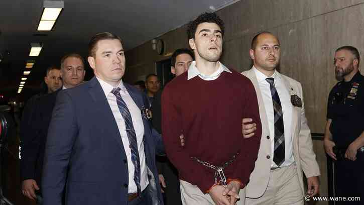 Mangione pleads not guilty in insurance executive's slaying