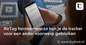 AirTag hernoemen: zo kun je de tracker voor een ander voorwerp gebruiken