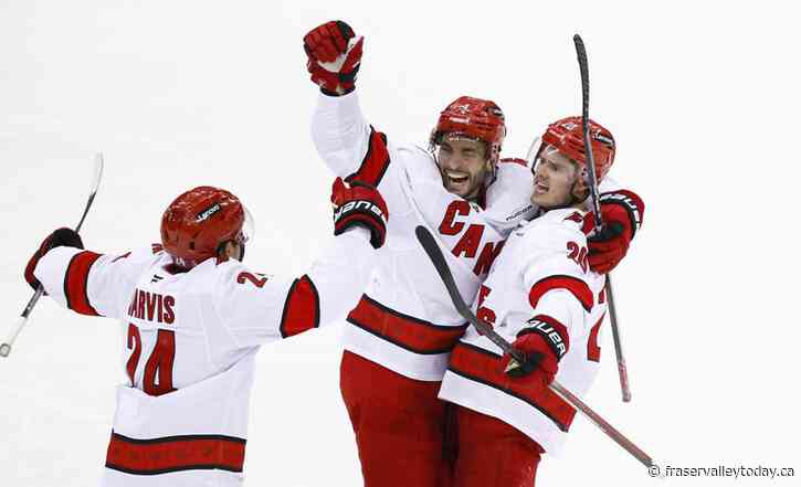 Simon Nemec scores in double OT to lift Devils past Hurricanes 3-2