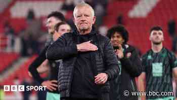 Sheff Utd had to go 'full tilt' - Wilder