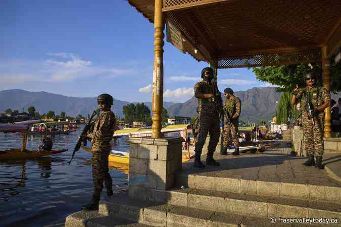 Indian military says Pakistani troops fired at positions along border in disputed Kashmir overnight