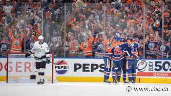 Oilers score 4 goals in 3rd period to take down Kings in Game 3