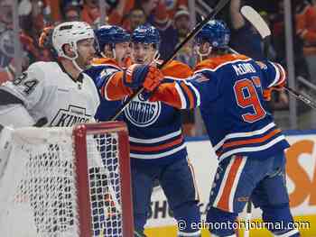 Edmonton Oilers dig deep, draw Kings' series to 2-1 after 7-4 victory over L.A.: Cult of Hockey Player Grades