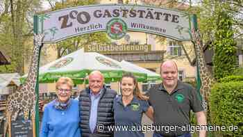 Die Zoo-Gaststätte ist das Revier von Familie Schwenk