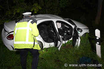Tragischer Verkehrsunfall zwischen Ulm und Thalfingen - drei Menschen kommen ums Leben