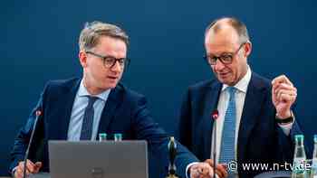 Sieben Ämter sind zu vergeben: CDU gibt am Montag Namen für Ministerposten bekannt