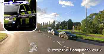 Man fighting for life after crash involving car and pedestrian in Rainham