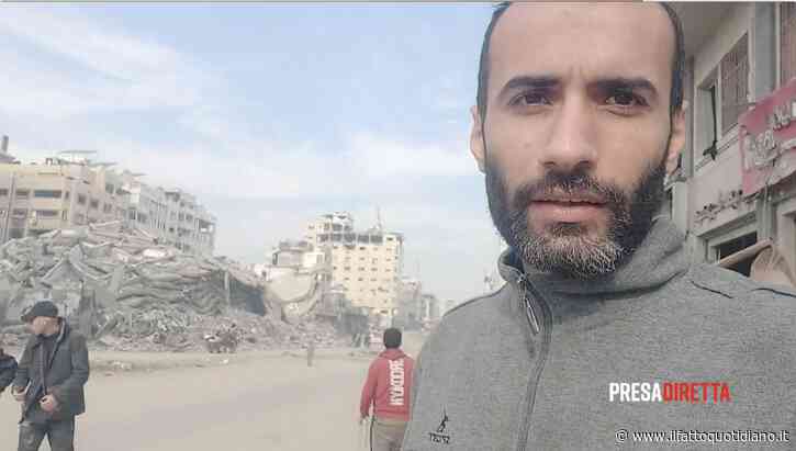 Il ritorno al nord, le speranze, i bombardamenti: a Presa Diretta una testimonianza esclusiva dalla Striscia di Gaza