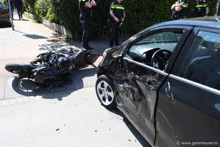 Motorrijder ernstig gewond geraakt bij ongeval Arnhem