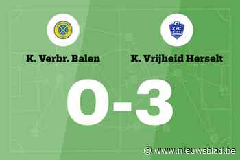 Overduidelijke zege voor Herselt B tegen Balen