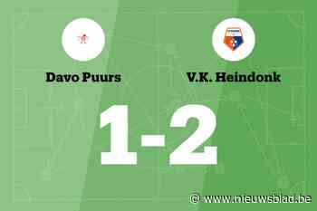 Heindonk dankzij Lore Cnapelinckx en Trui Verbruggen langs Davo Puurs