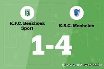 Wagemakers leidt SC Mechelen naar zege tegen Beekhoek
