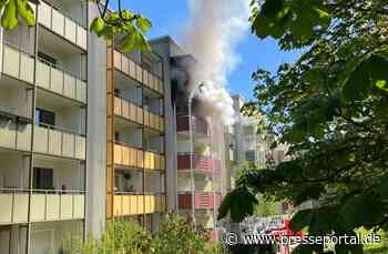 LPI-EF: Brand auf Wiesenhügel