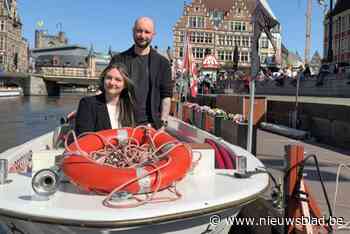 “Dit was de grote wens van Henk”: stiefkinderen Sarah en Gianluca nemen het roer over van de Gentse bootjes