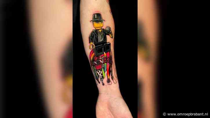 Leander's Lego-held leeft voort op z'n onderarm