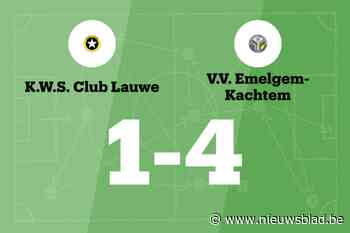 Kasmi scoort twee keer voor VV Emelgem-Kachtem in wedstrijd tegen WS Lauwe B