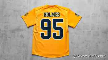 Lions uphold Day 3 draft tradition, honor GM Brad Holmes with matching North Carolina A&T jerseys