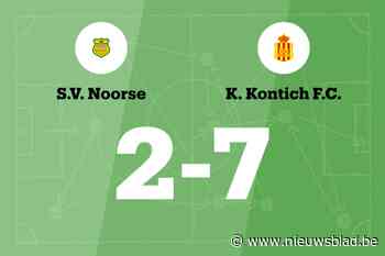 Kontich B overklast Noorse B