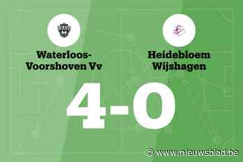 Overduidelijke overwinning voor WAVO tegen Wijshagen
