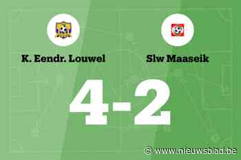 Roex maakt twee goals voor Louwel B in wedstrijd tegen SLW Maaseik B