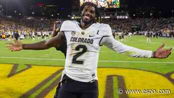 Browns trade up, pick QB Shedeur Sanders in 5th round