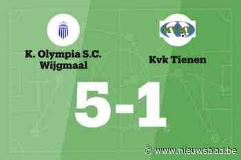 Olympia Wijgmaal C verslaat KVK Tienen C na hattrick F. Janssens
