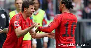 Titelfeestje Bayern München ondanks zege uitgesteld, Thomas Müller met 500ste duel in illuster rijtje