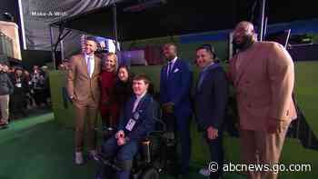 WATCH:  'Make a Wish' kids call NFL draft picks