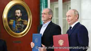 Putin feiert neuen Gas-Deal: Russland liefert Rohstoffe an Mullah-Regime