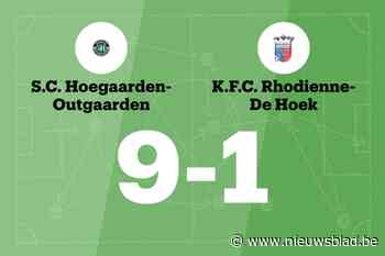 Out-Hoegaarden B heeft geen medelijden met Rode-de-Hoek