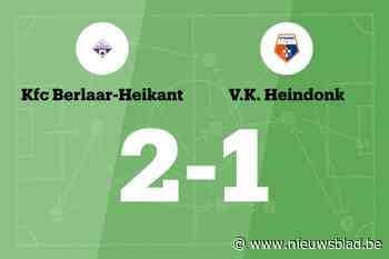 Jonas Francken en Jente Holmstock boeken thuiszege tegen Heindonk