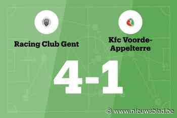 RC Gent verslaat KFC Voorde-Appelterre