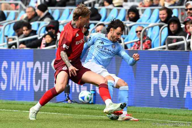 Toronto FC loses 1-0 to visiting New York City FC on disputed 64th-minute penalty