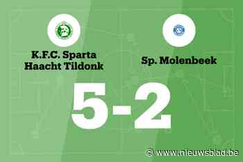 S. Aerts scoort drie keer, Sparta Haacht Tildonk verslaat SP Molenbeek