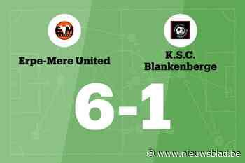 Erpe-Mere United overklast SC Blankenberge