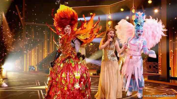 Vajèn van den Bosch, Minnie Belle en Bonny on Fire shinen samen met ABBA klassieker