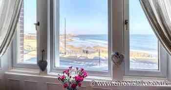 Take a look inside a two-bedroom apartment in Tynemouth with 'stunning' coastal views