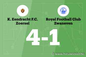 Zoersel wint sensationeel duel tegen Zwaneven