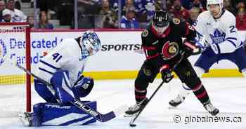 Sens beat Leafs in OT to cut series deficit to 3-1