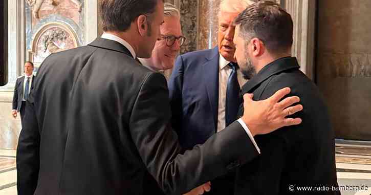 Trumps Ukraine-Diplomatie in Rom ohne greifbare Ergebnisse