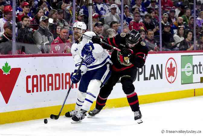 Focused Leafs look forward to finishing series, Senators in Toronto on Tuesday