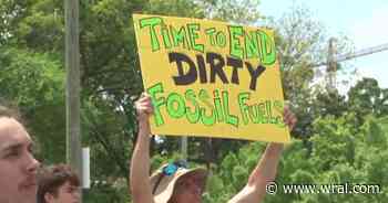 Protesters demand climate action from Governor Stein, Criticize Duke Energy's fossil fuel expansion