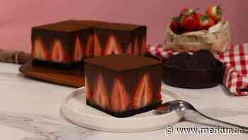 Ein Kuchen zum Verlieben: Erdbeer-Schoko-Traum mit cremiger Mousse-Schicht