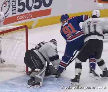 'Boneheaded challenge': Kings fans & pundits rage about L.A. coach's risky move that cost against Oilers