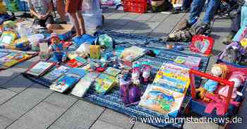 Beginn der Kinderflohmarkt-Saison 2025 in Darmstadt