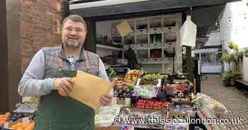 The former City broker now running a greengrocer's stall in Hampstead
