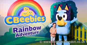 Immerse yourself in Bluey's world at CBeebies Rainbow Adventure