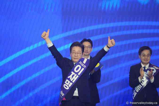 South Korea’s main opposition party taps former party chief as presidential candidate