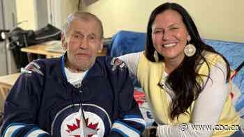 He turns 102 in May, but his love for the Winnipeg Jets is as strong as ever