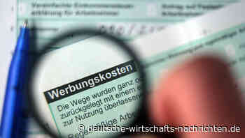 Werbungskosten: Das alles können Sie von der Steuer absetzen